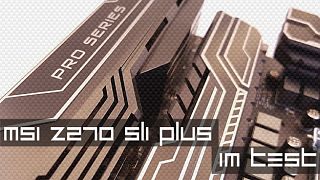 MSI Z270 SLI PLUS