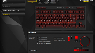Corsair K63 - Tenkeyless mit Cherry MX Red Switches
