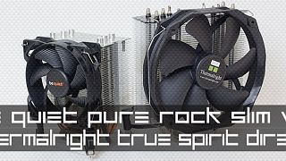 Be Quiet Pure Rock Slim & Thermalright True Spirit Direct 140