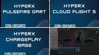 HyperX Qi-Set - Cloud Flight S & Pulsefire Dart & Chargeplay Base