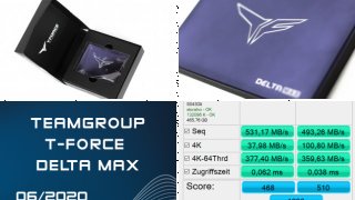 T-Force Delta Max RGB SSD im Test