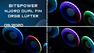 Bitspower NJord Dual Fin DRGB