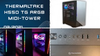 Thermaltake H550 TG ARGB Midi-Tower