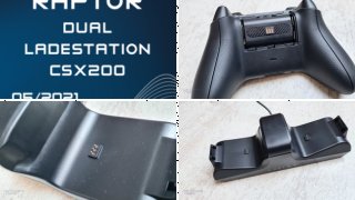 Raptor DUAL Ladestation XBOX Series X - CSX200