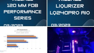 Xilence LiQuRizer LQ240PRO AIO & Xilence 120 mm FDB-Lüfter