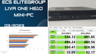 LIVA ONE H610 -Mini Pc