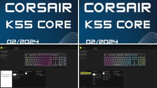 CORSAIR K55 CORE im Test