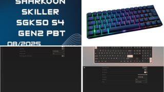 Sharkoon SKILLER SGK50 S4 Gen2 PBT