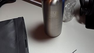 CoolerMasterFlasche ausgepackt