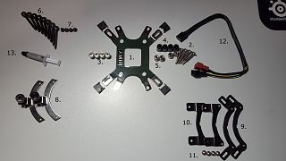 Mounting Gear Nummeriert