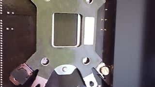 Backplate eingebaut