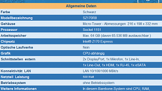 Shuttle XPC Cube SZ170R8