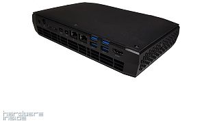 Intel NUC Kit NUC8i7HVK - hinten schräg