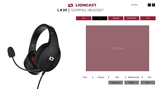 Lioncast - LX30 Headset - Software 4