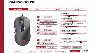 Lioncast - LM 50 Gaming Maus - Software - 1