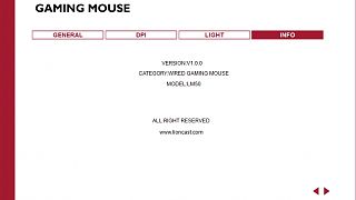 Lioncast - LM 50 Gaming Maus - Software - 6