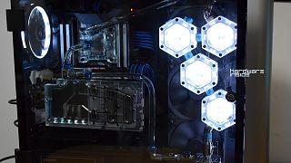 Bitspower Royal Blue Build023
