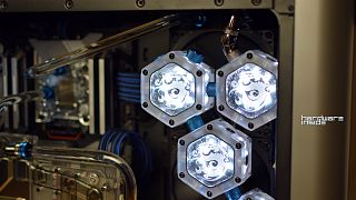 Bitspower Royal Blue Build033