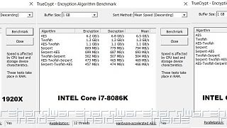 Truecrypt AMD Vs INTEL