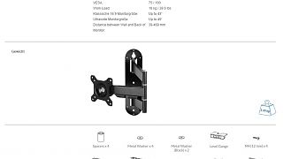 Arctic W1C - Technische Daten
