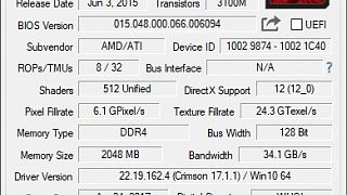 Biostar A10N-8800 - GPU_Z