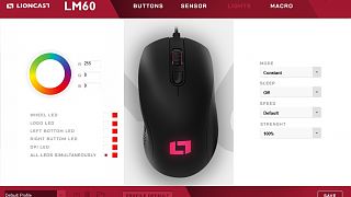 Lioncast LM60 Pro Gaming Maus - Software 4