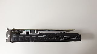 KFA2 GeForce GTX 1650 EX Seitenansicht