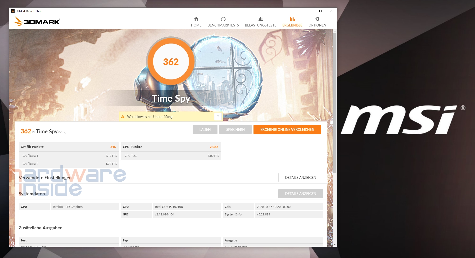 3DMark Benchen