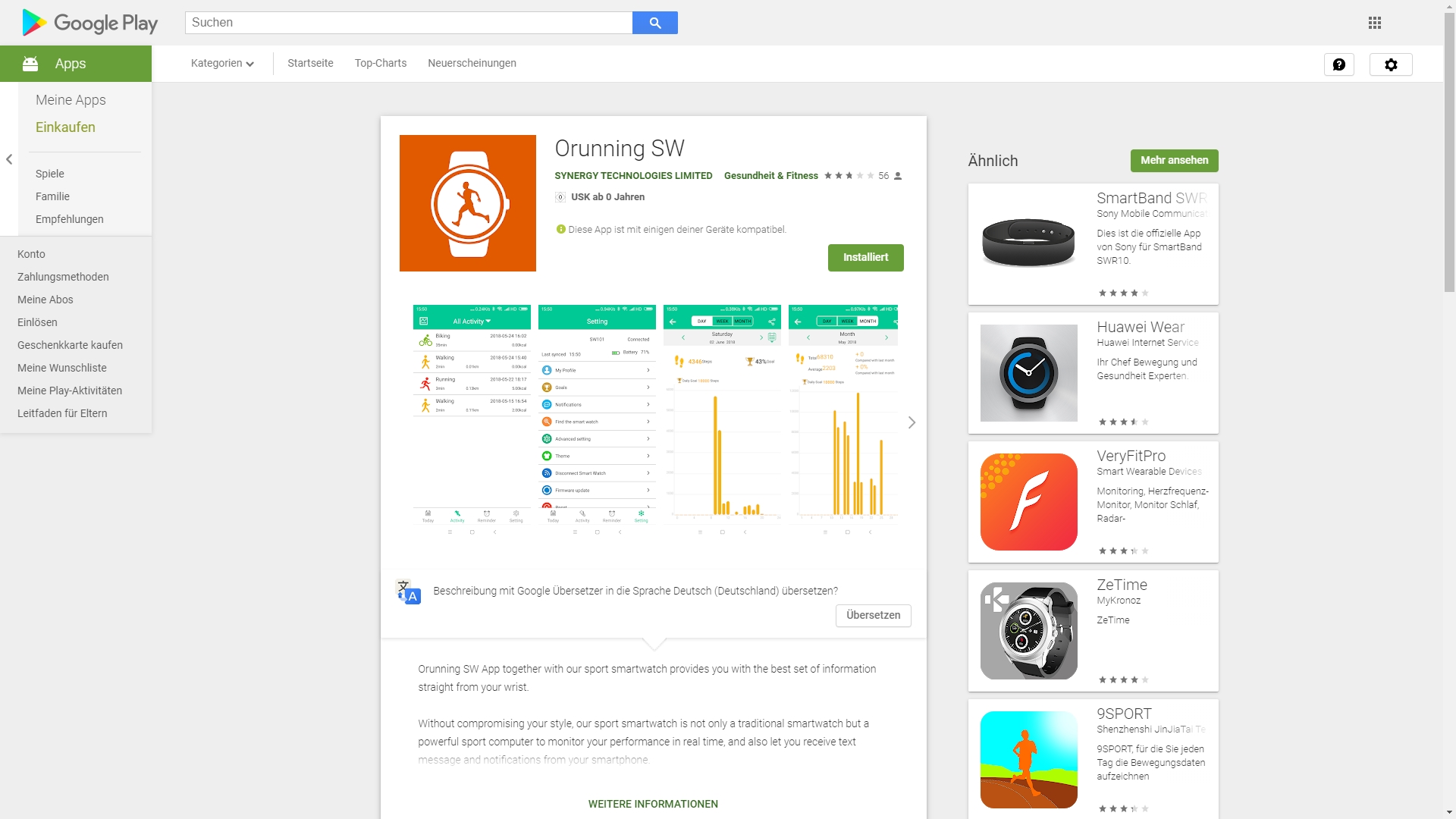 Acme SW201 Smartwatch - Google Play