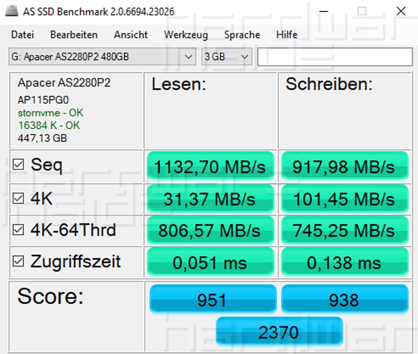 Apacer AS2280P2 480GB