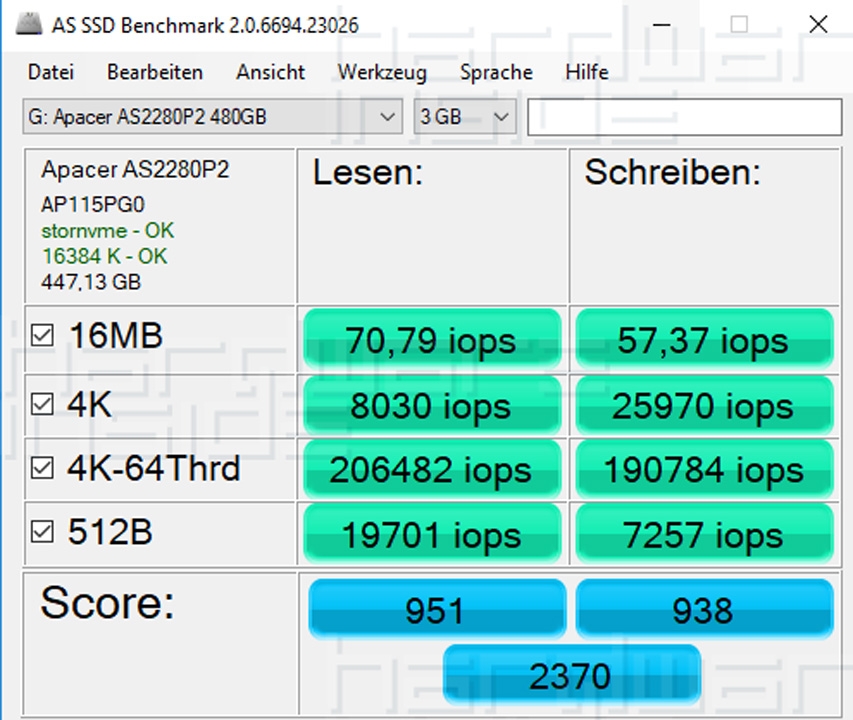 Apacer AS2280P2 480GB