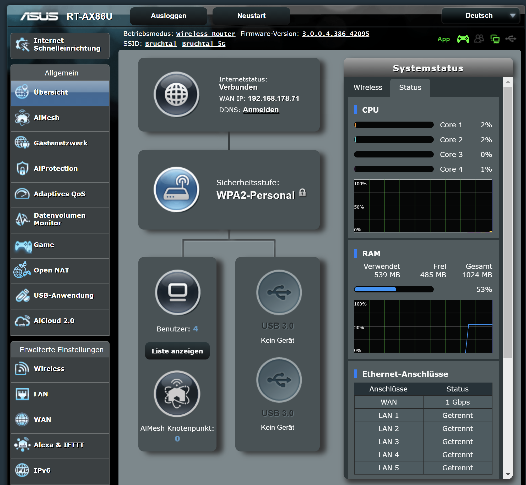 Asus AX5700 Dual Band RT-AX86U_22