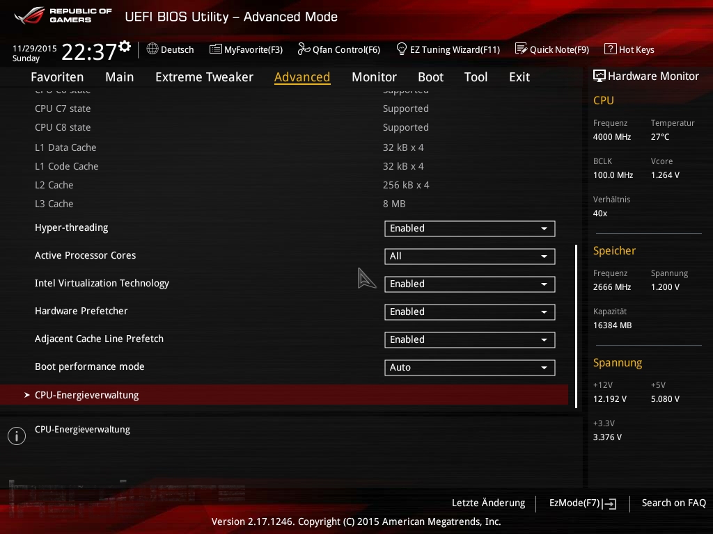 Asus Maximus VIII Impact Mainboard