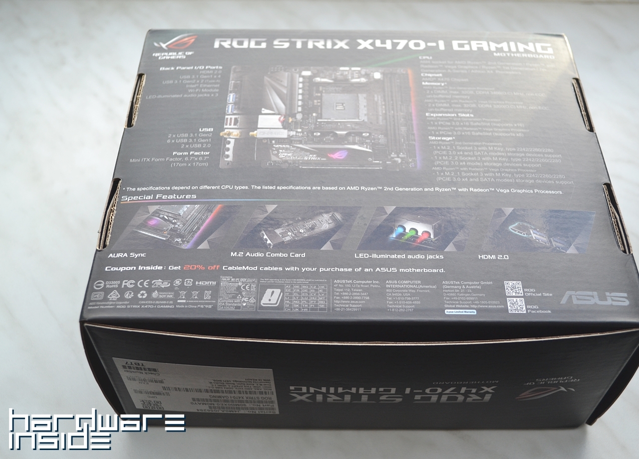 Asus ROG STRIX X470-I Gaming