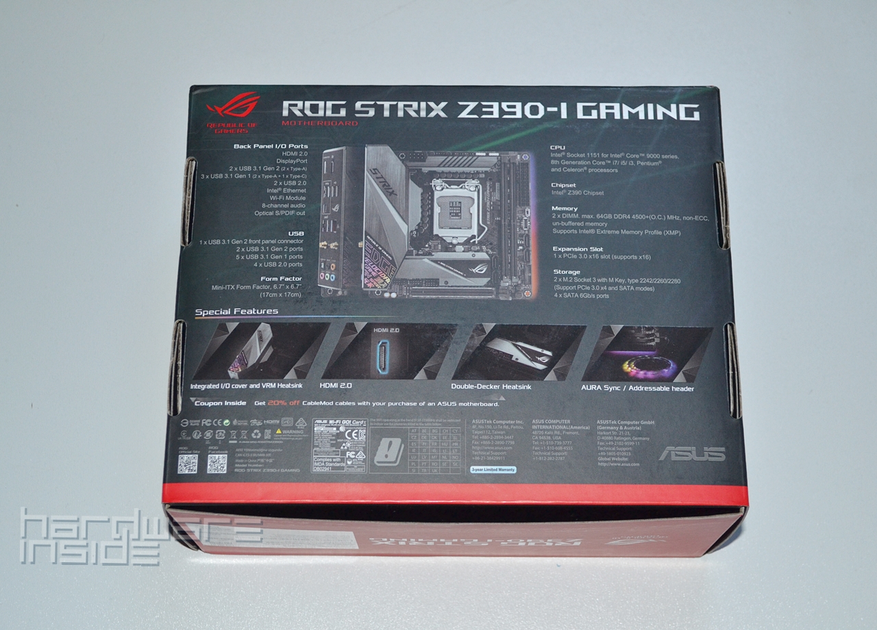 ASUS ROG Strix Z390-I Gaming
