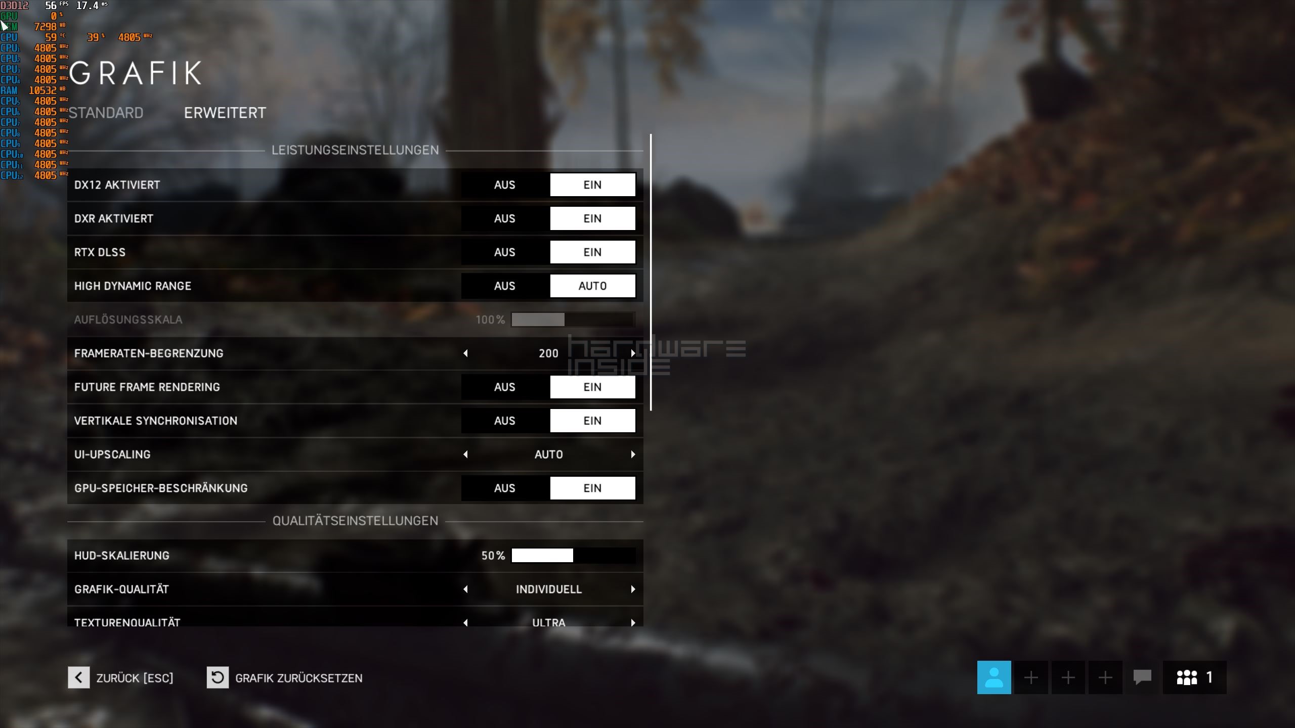 Battlefield™ V DLSS Einstellung