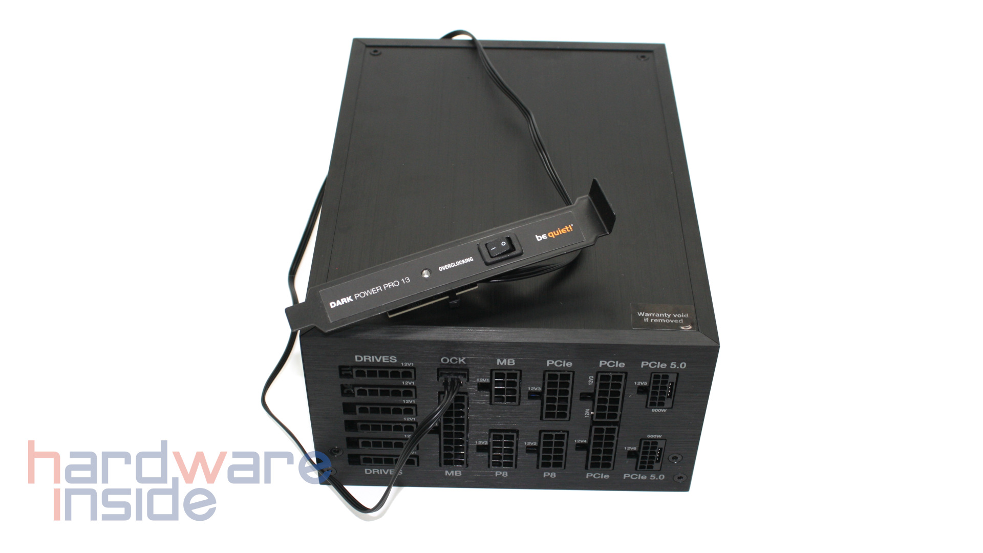 be quiet! DARK POWER PRO 13 1600W - OC-Button