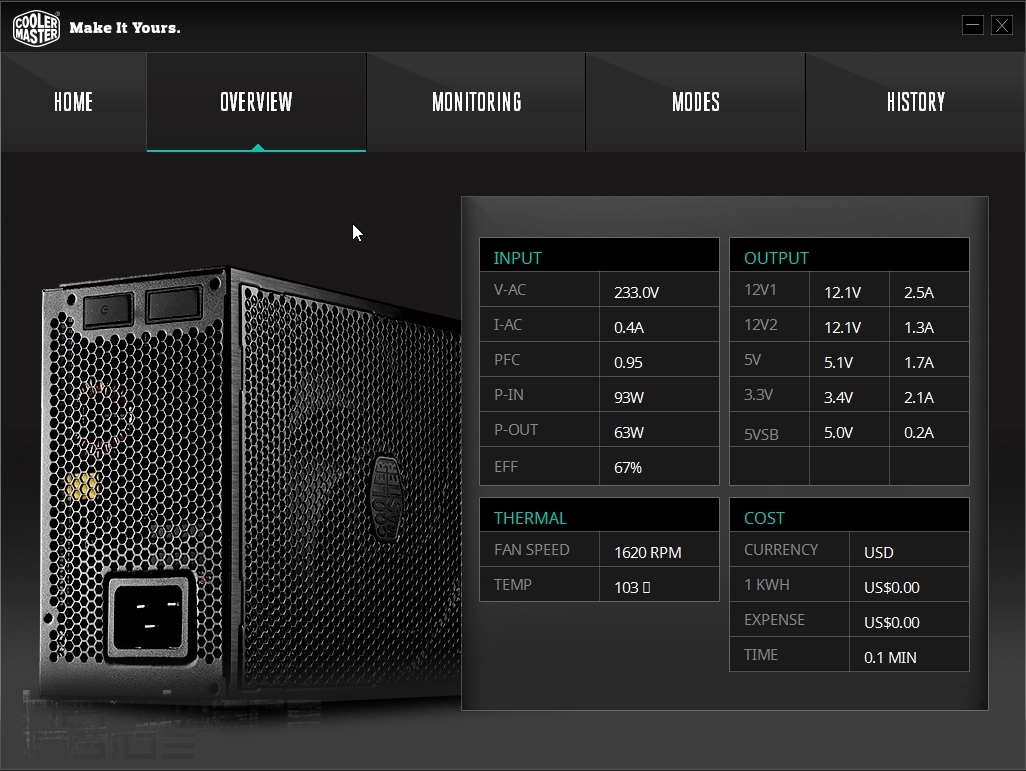 Cooler Master MasterWatt Maker 1200