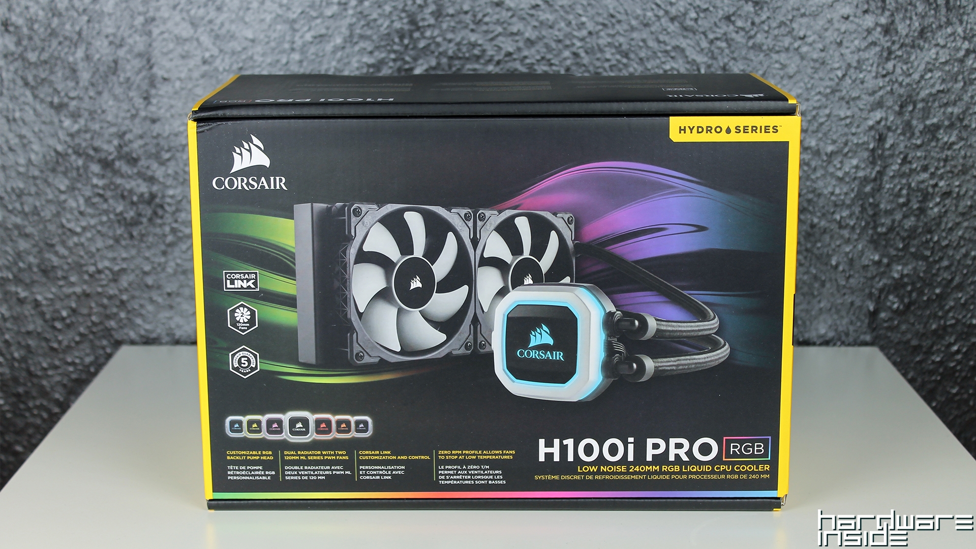 Corsair H100i PRO RGB