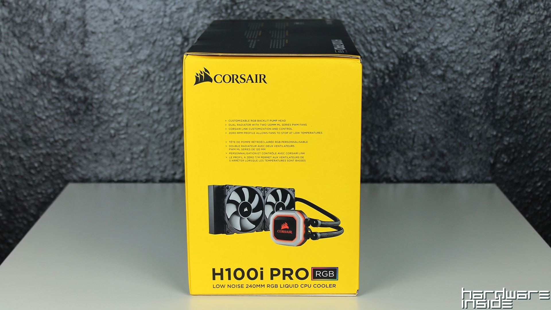 Corsair H100i PRO RGB
