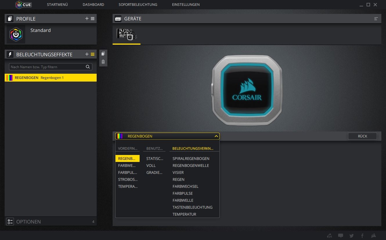 Corsair H100i PRO RGB