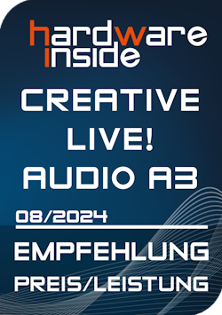 CREATIVE LIVE! AUDIO A3 - Award klein.png