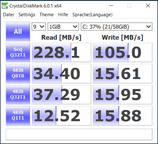 Crystaldiskmark