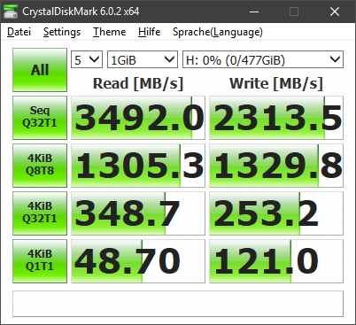 CrystalDiskMark