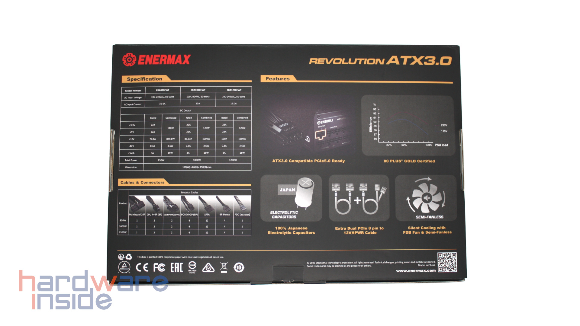 Enermax REVOLUTION ATX3.0 - Verpackung