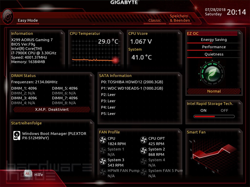 GIGABYTE X299 AORUS Gaming 7
