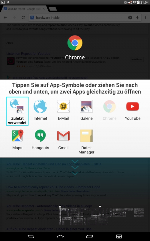 Importierte Elemente