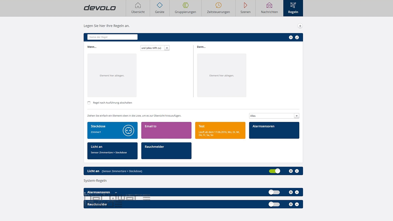 Importierte Elemente