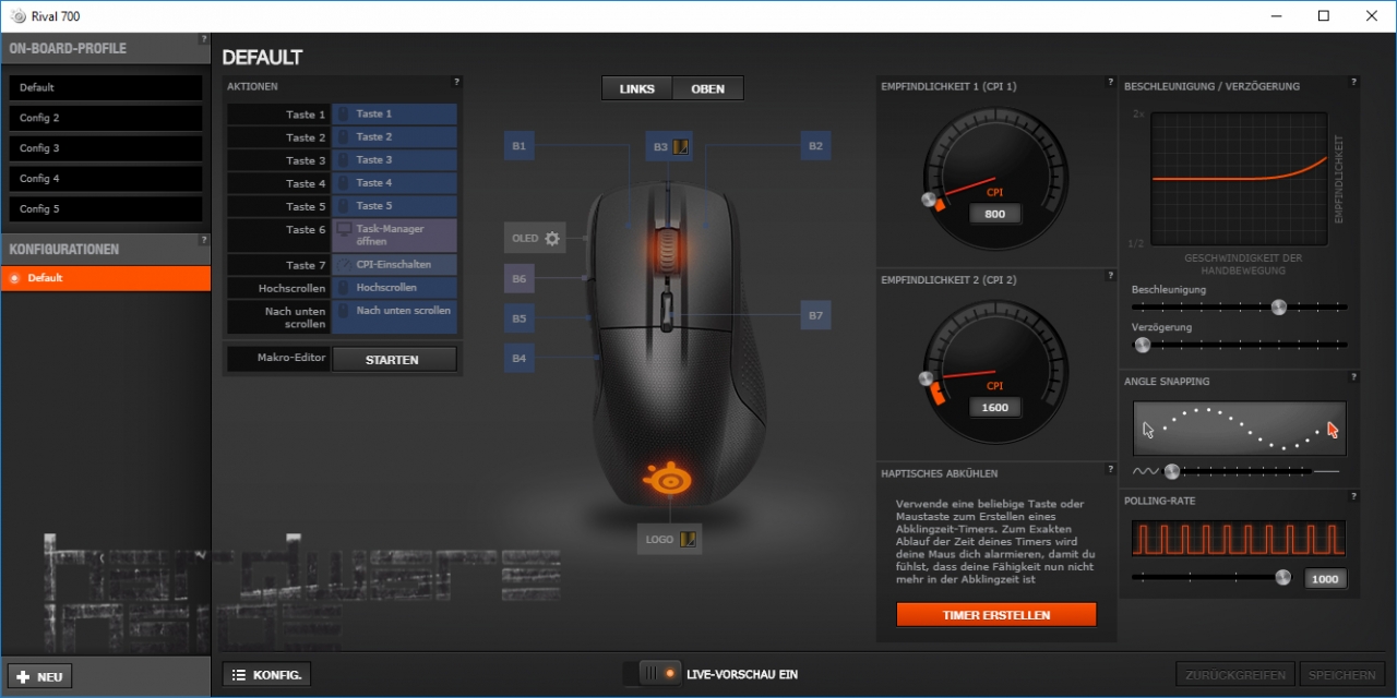 Importierte Elemente