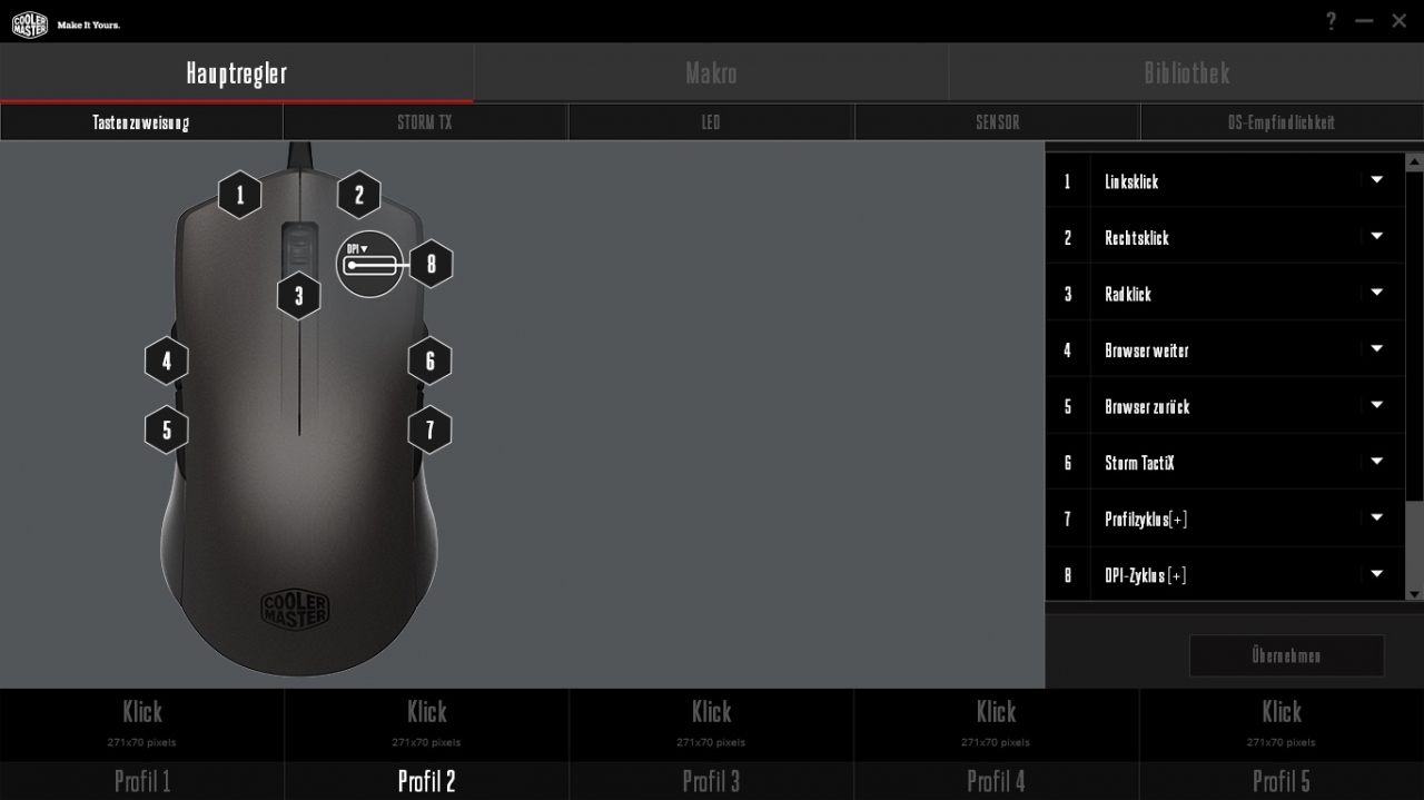 Importierte Elemente